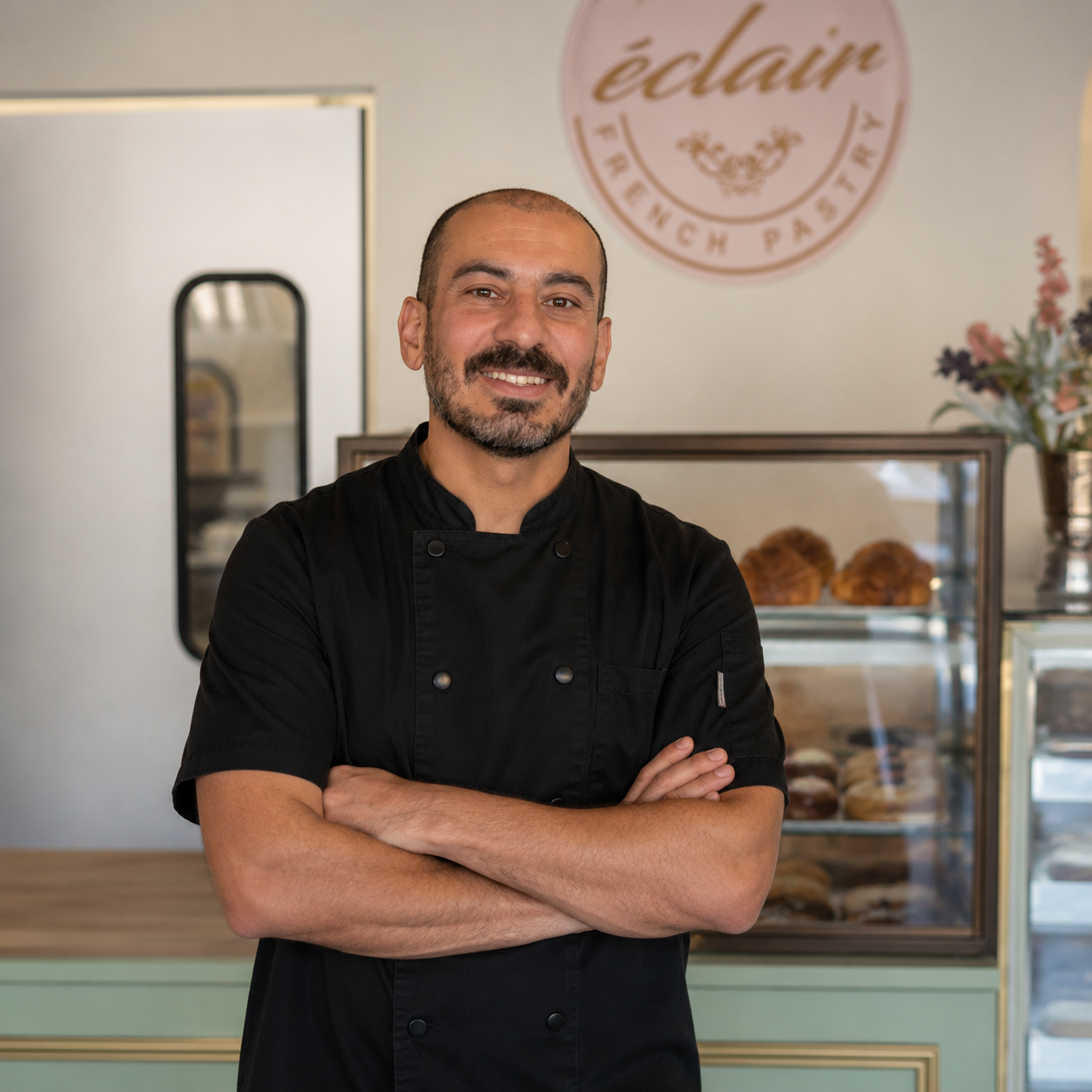 Master Pastry Chef Youssef at Éclair French Pastry