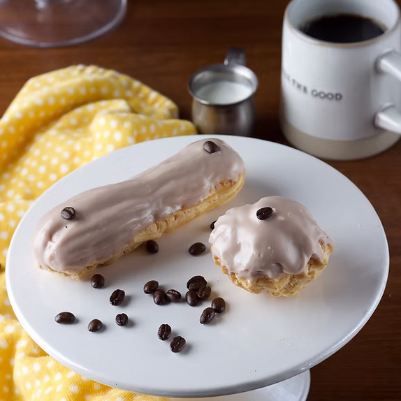 Eclairs French Cafe and Bakery Coffee Éclair