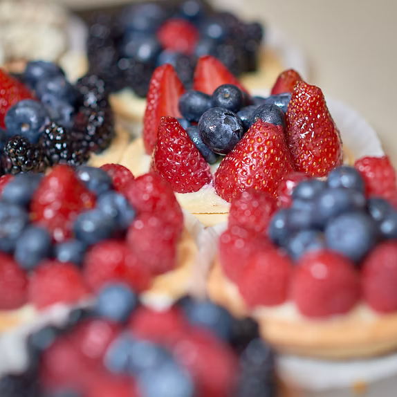 Eclairs French Cafe and Bakery fresh fruit tart